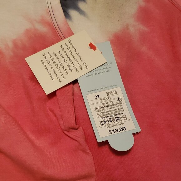 NWT Cat & Jack Tank top & Short Set 3T - Picture 5 of 5